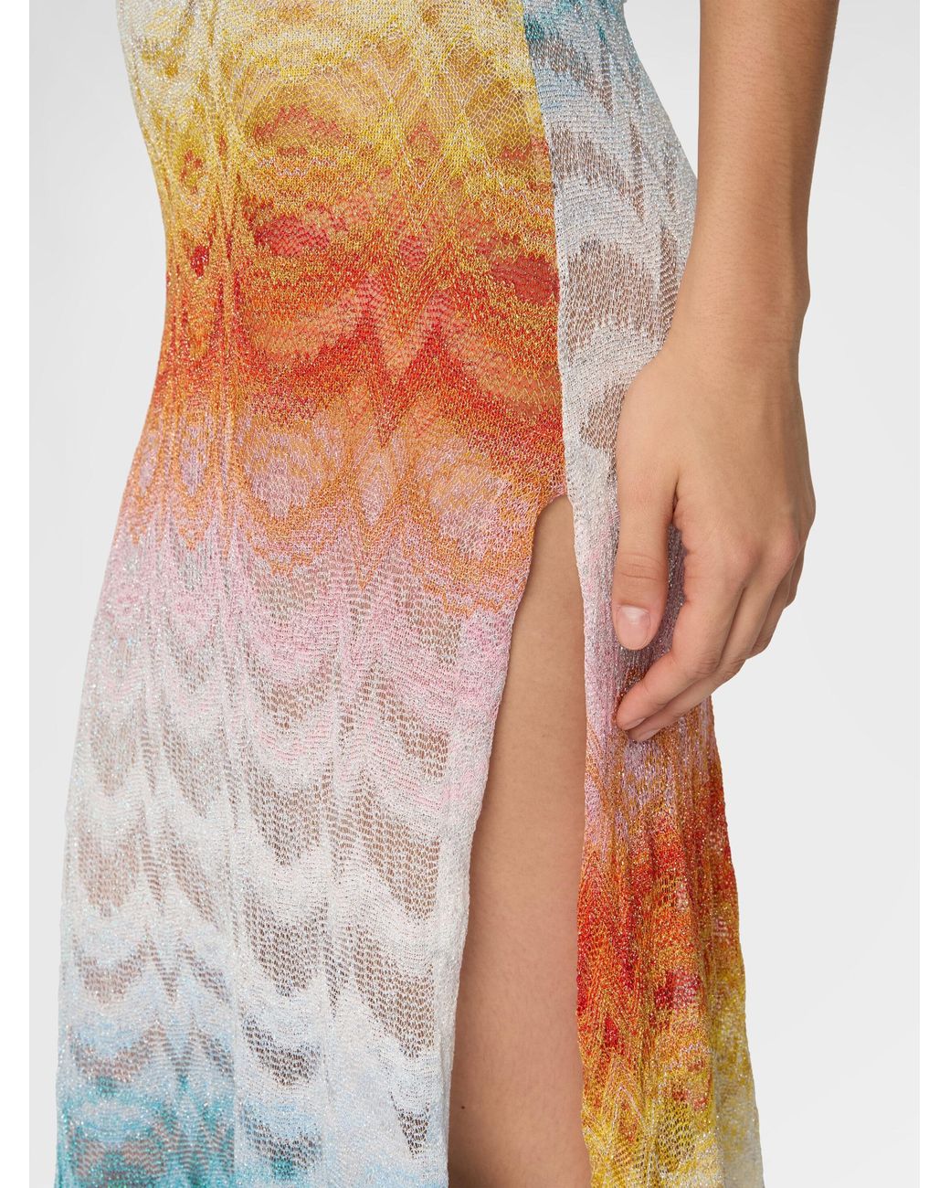 Missoni Green Long Cover-Up Dress