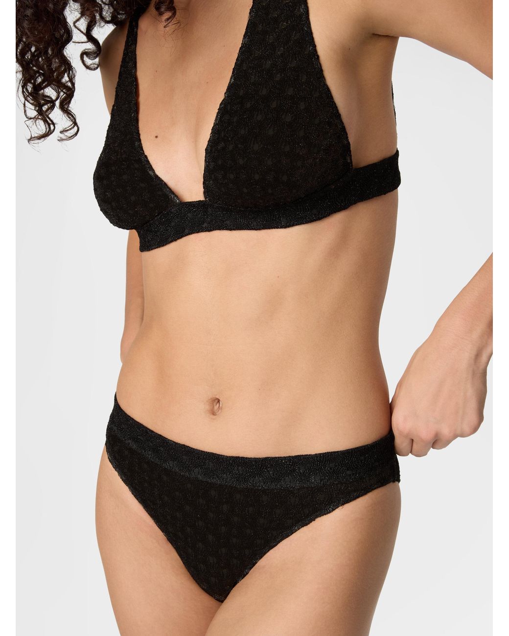 Missoni Black Bralette Bikini