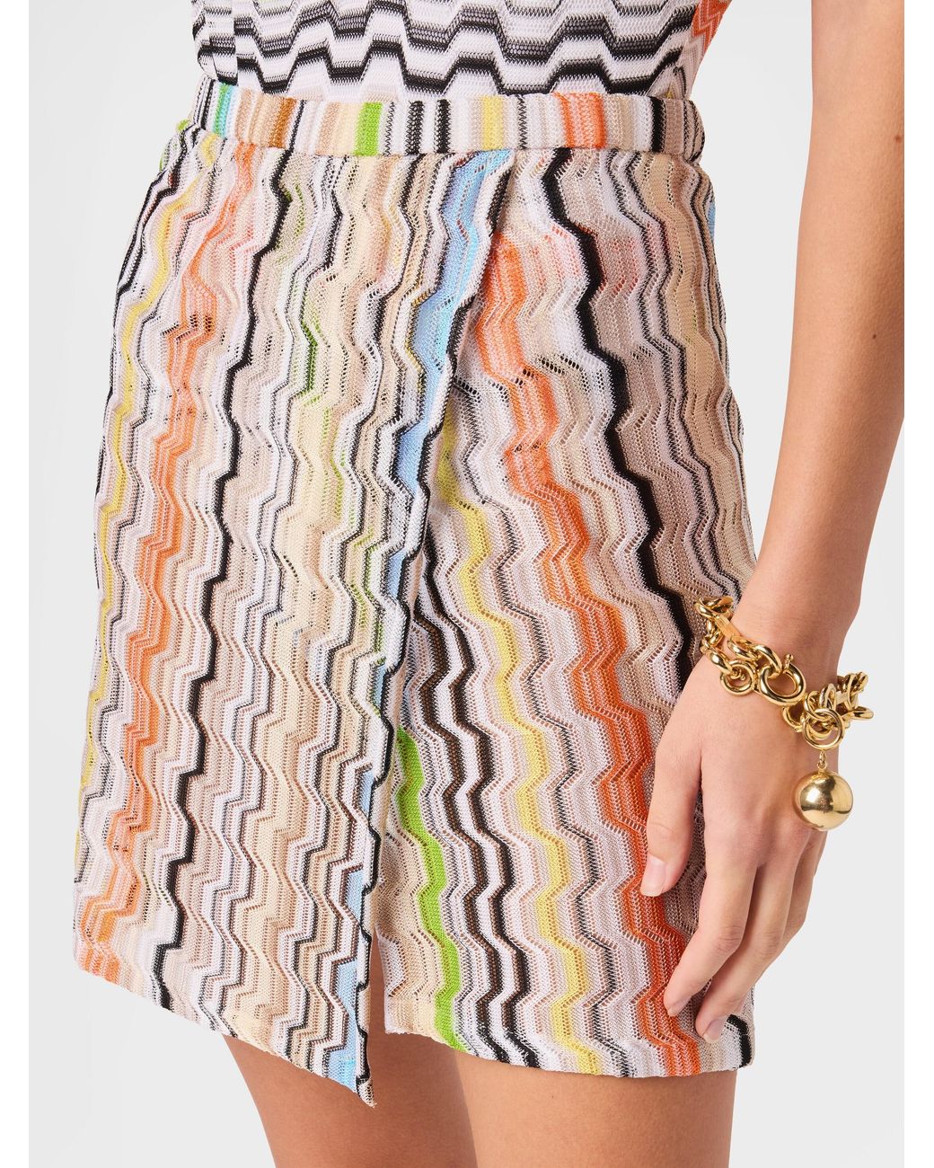 Missoni White Mini Skirt