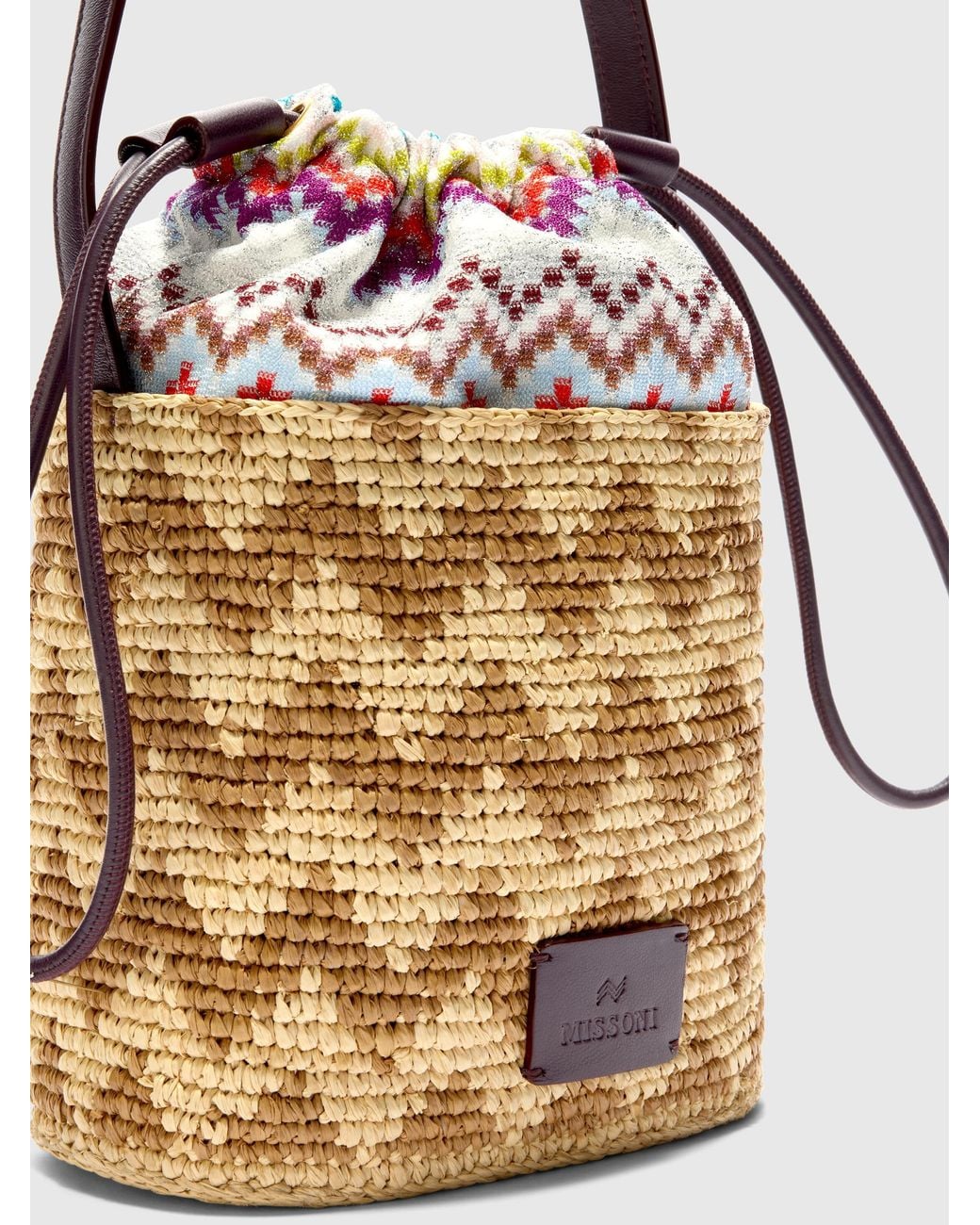 Missoni Metallic Bucket Bag