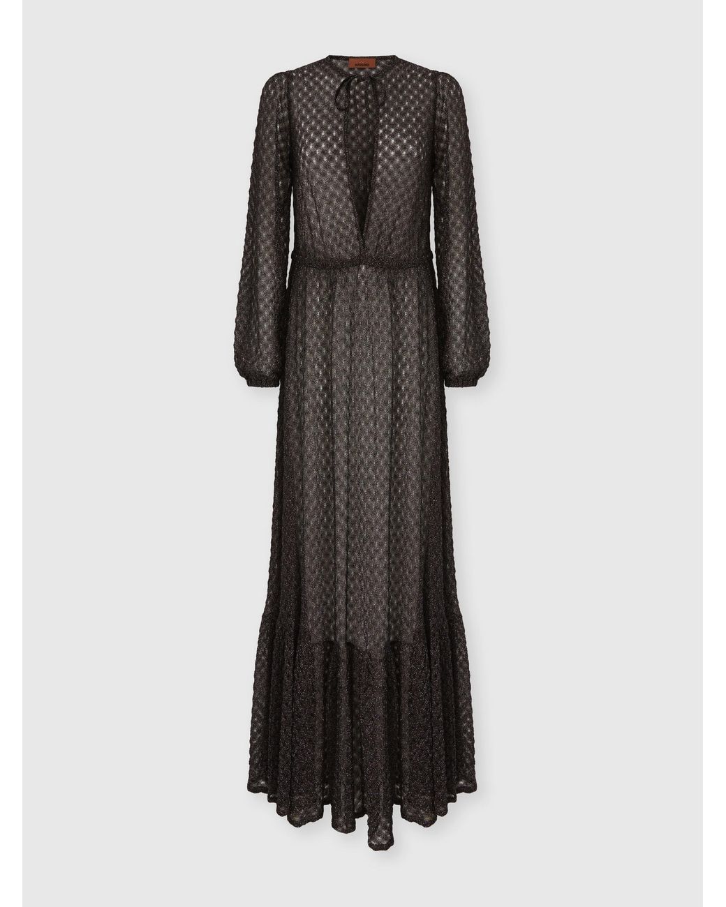 Missoni Black Long Cover-Up Dress