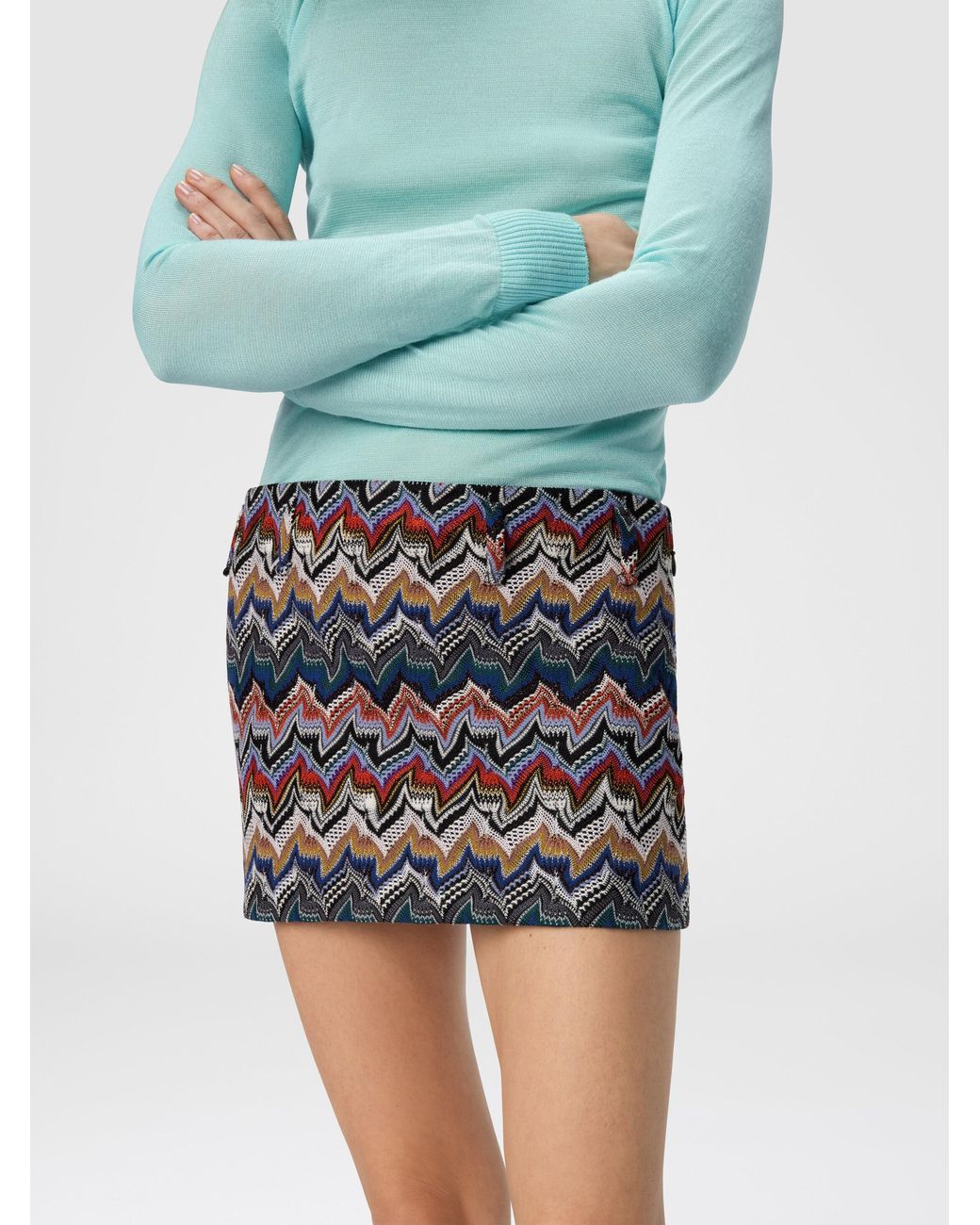 Missoni White Mini Skirt