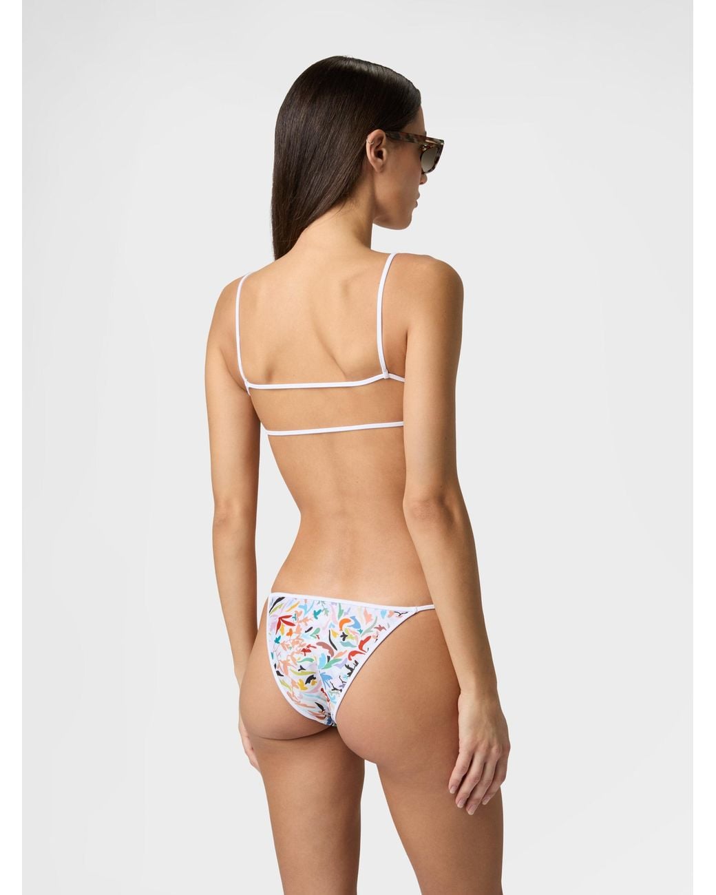 Missoni White Bralette Bikini