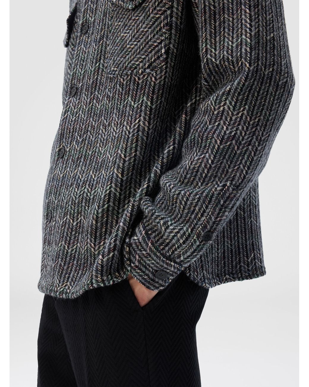 Missoni Gray Overshirt for men