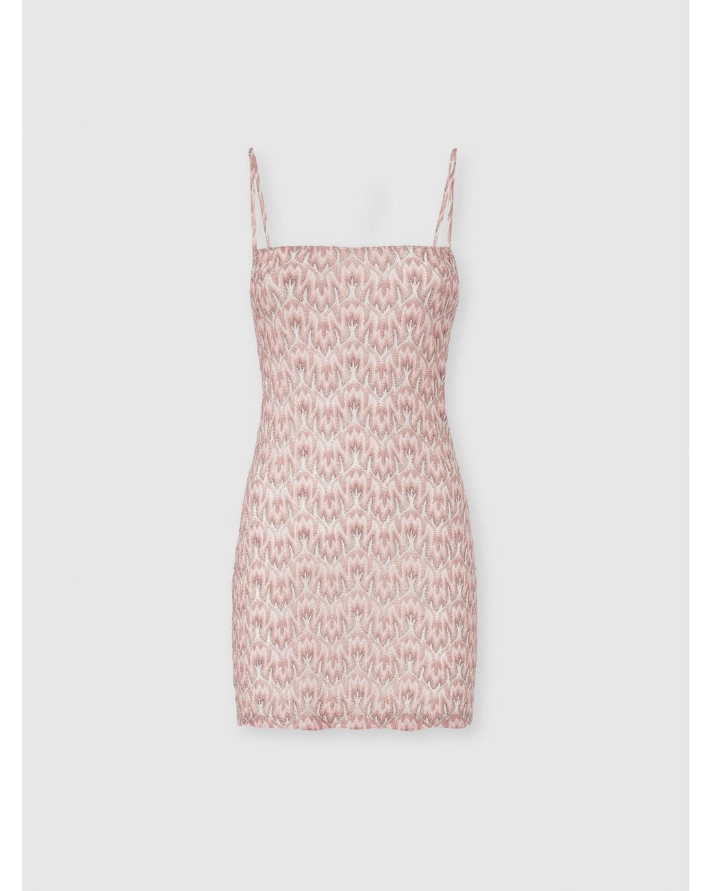 Missoni Pink Mini Cover-Up Dress