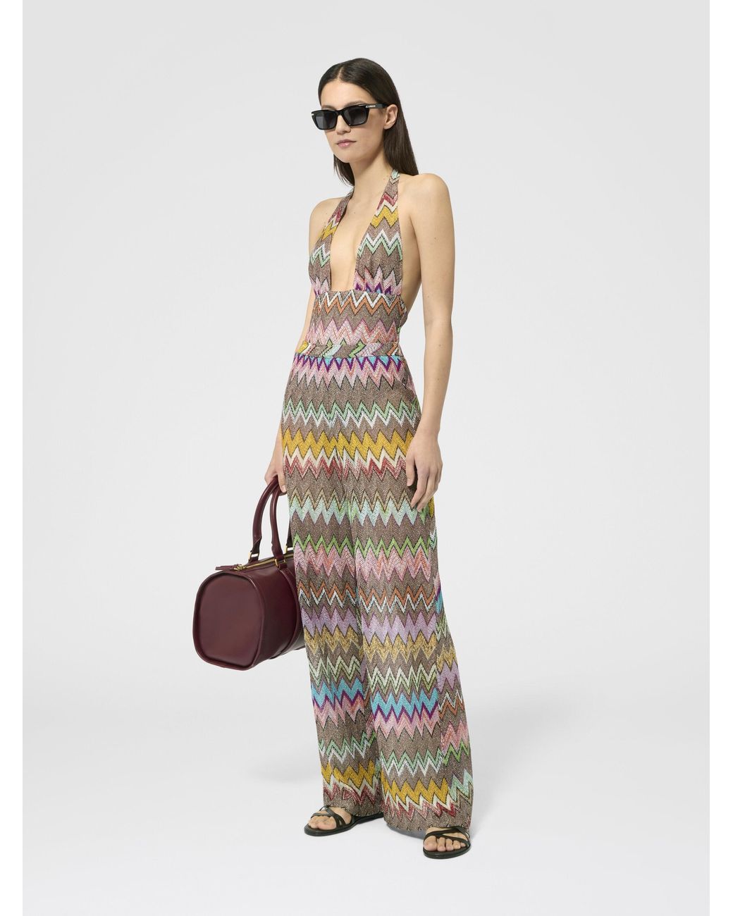 Missoni White Straight Trousers
