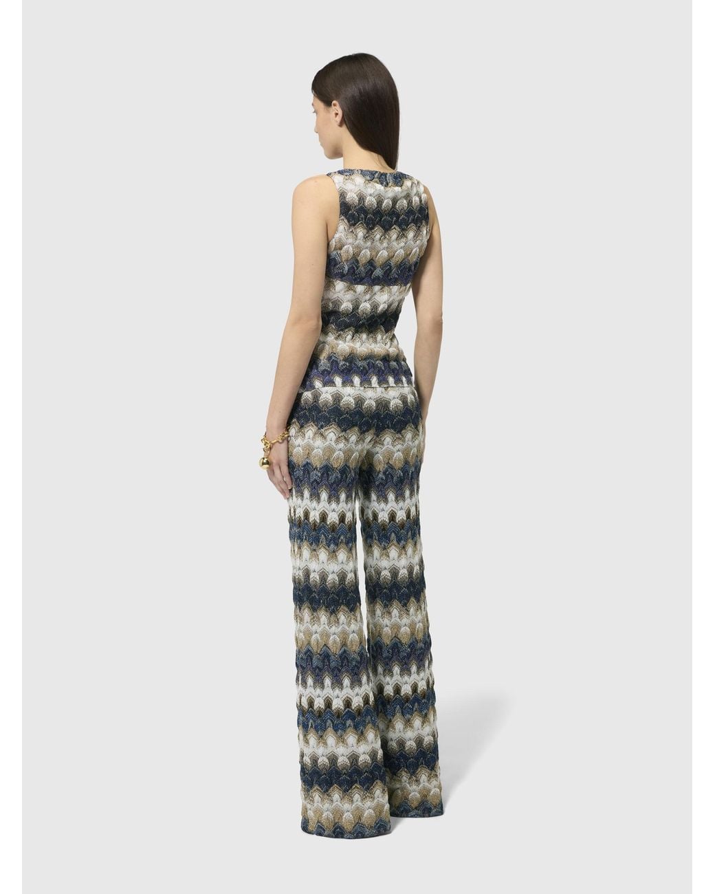 Missoni Multicolor Palazzo Trousers