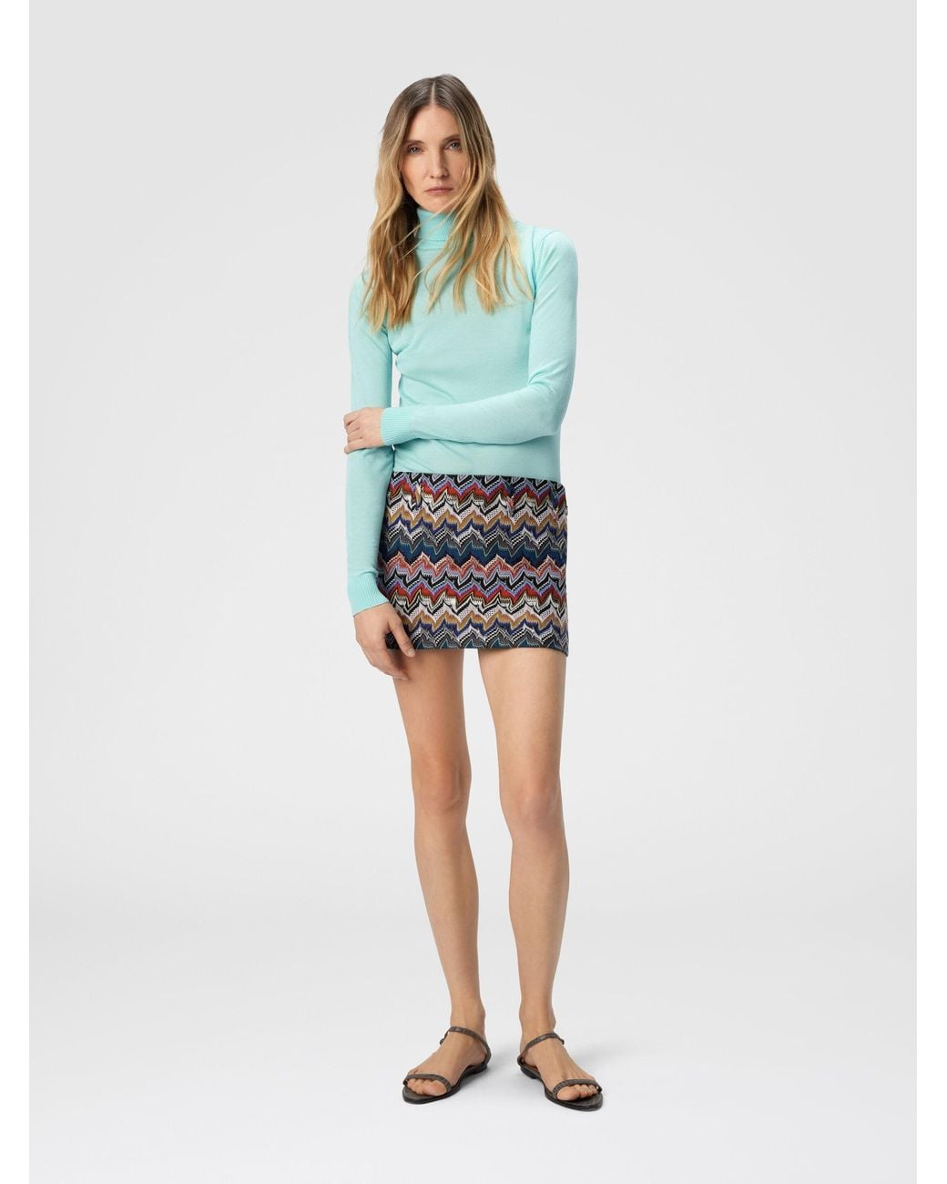 Missoni White Mini Skirt