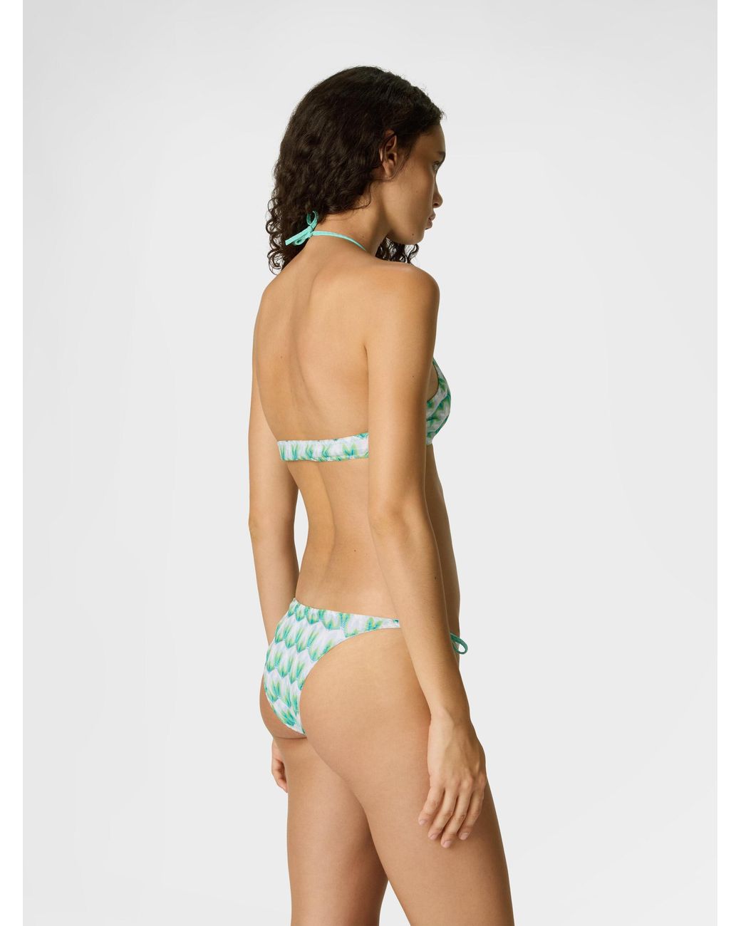 Missoni Green Triangle Bikini