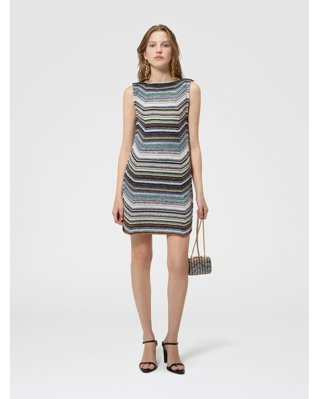 Missoni Blue Mini Dress