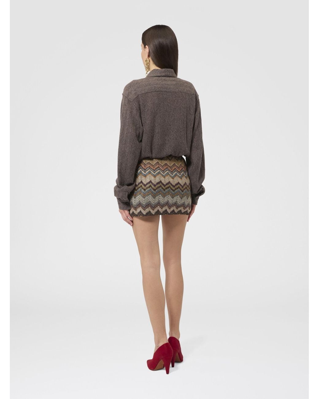 Missoni Natural Mini Skirt