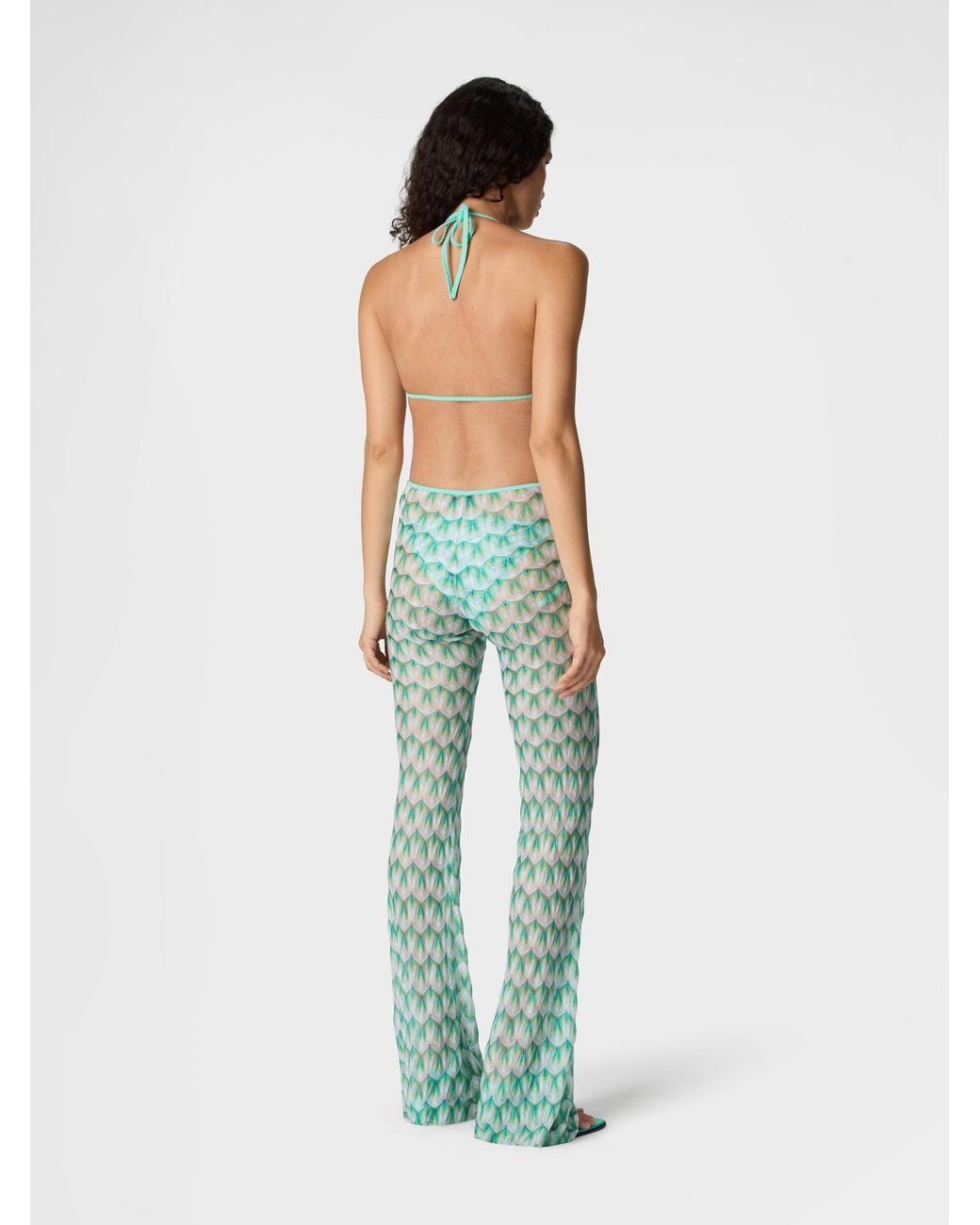 Missoni Green Flared Trousers