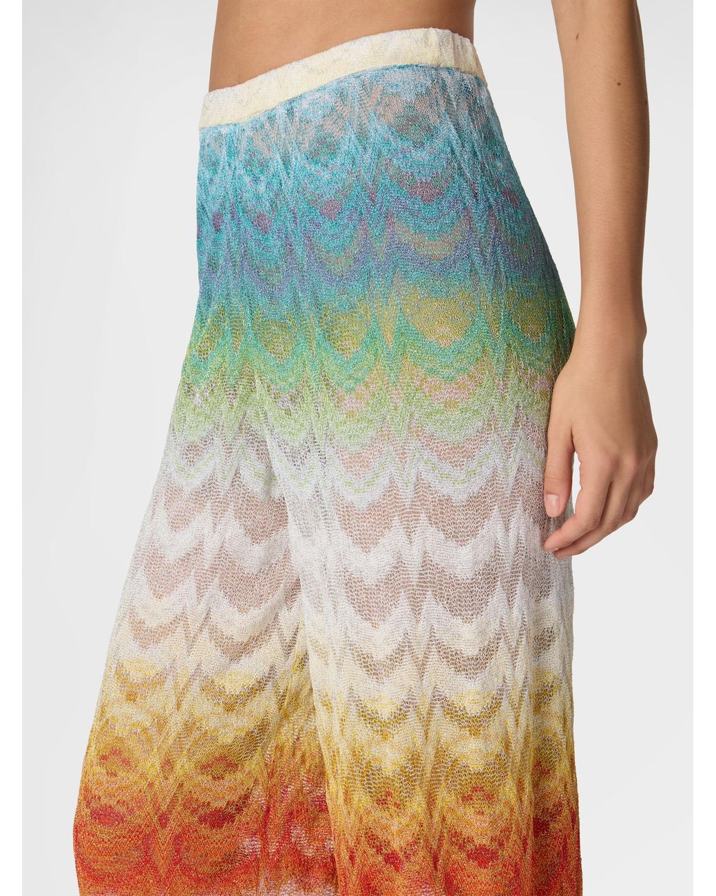 Missoni Green Patterned Trousers