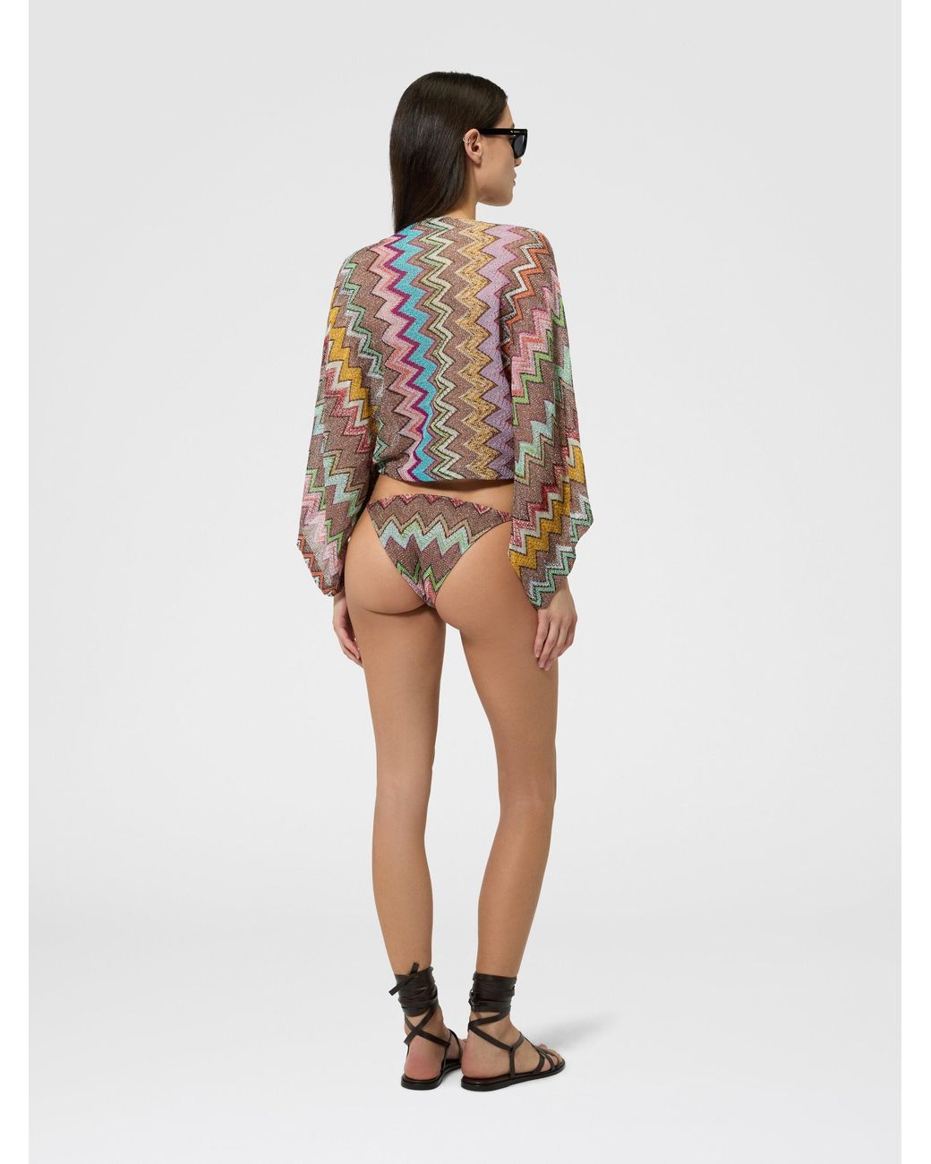 Missoni White Long-Sleeved Top