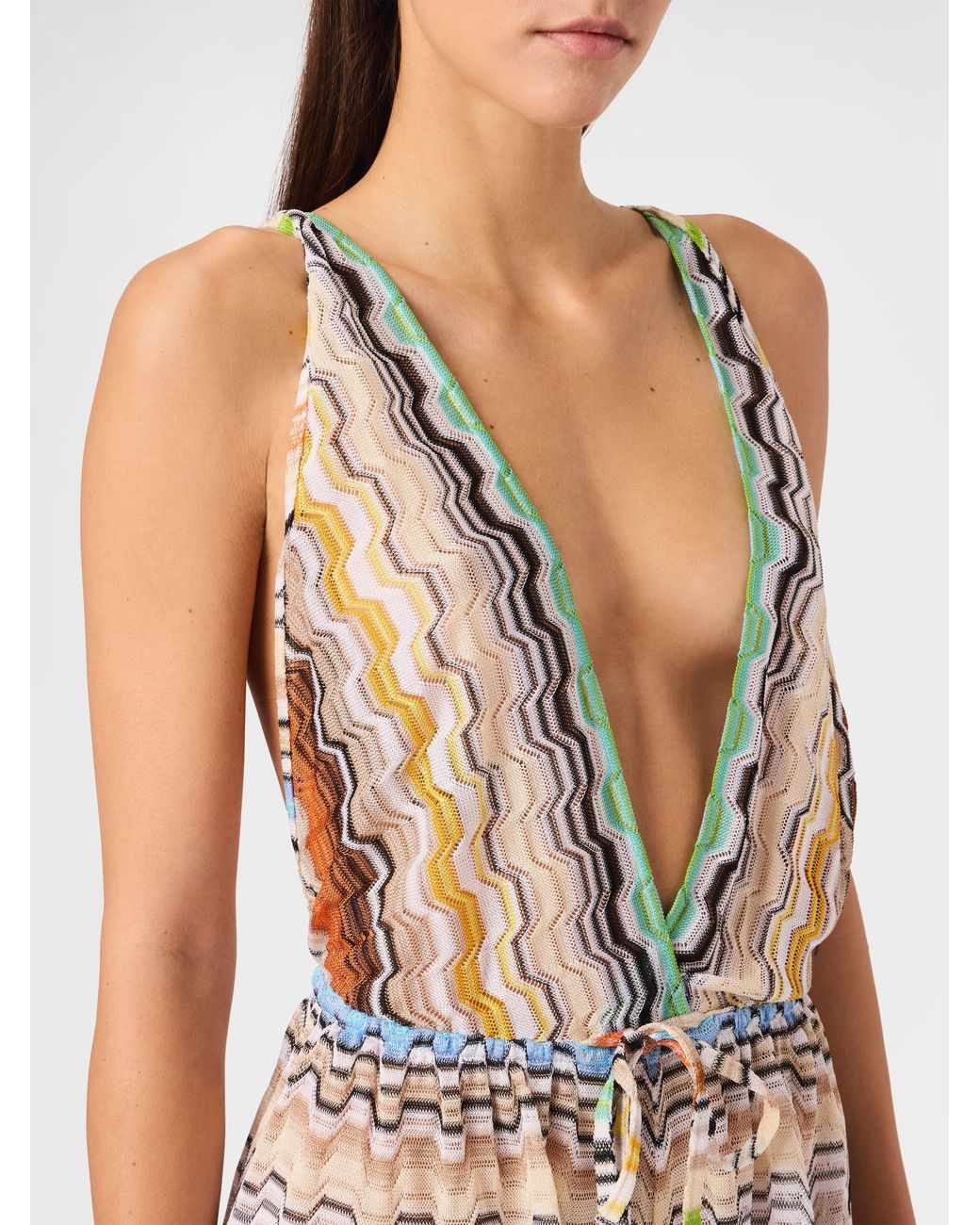 Missoni White Short Jumpsuit