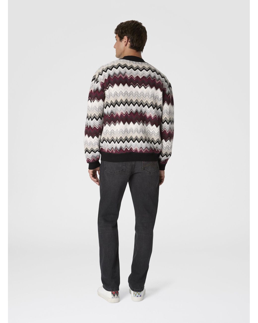 Missoni White The Cardigan for men