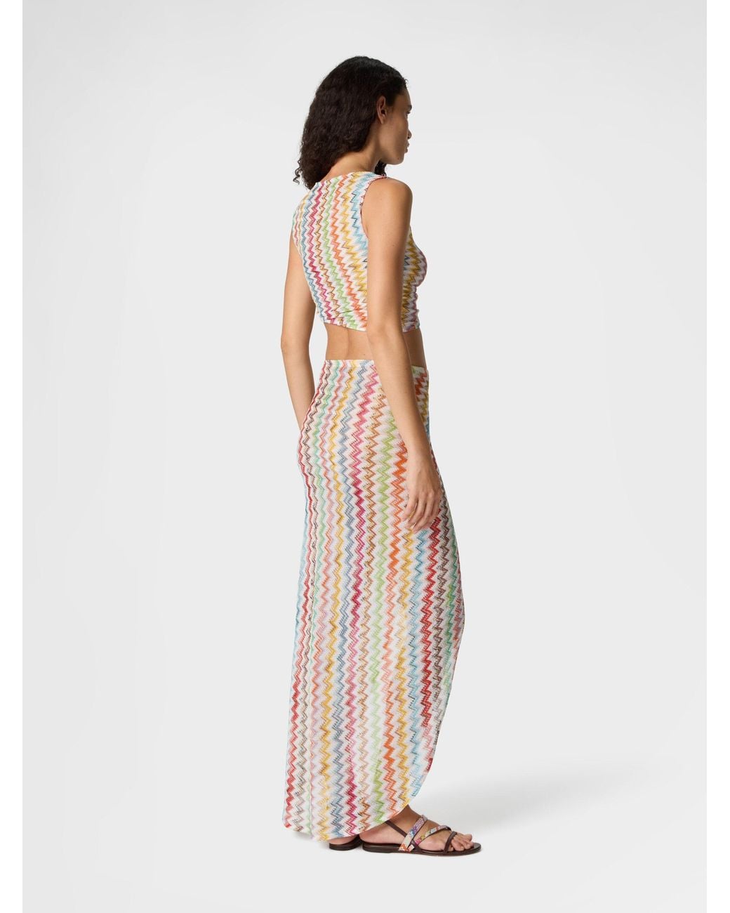 Missoni White Crop Top