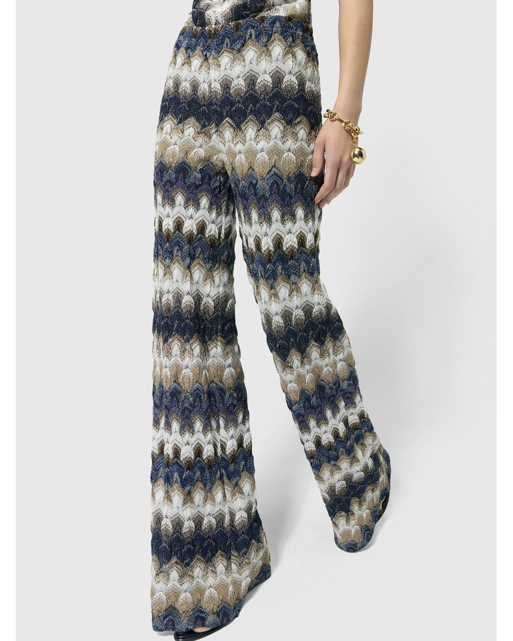 Missoni Multicolor Palazzo Trousers