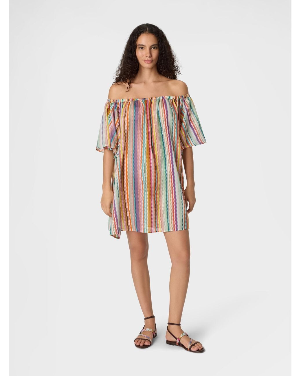 Missoni White Short Cover-Up