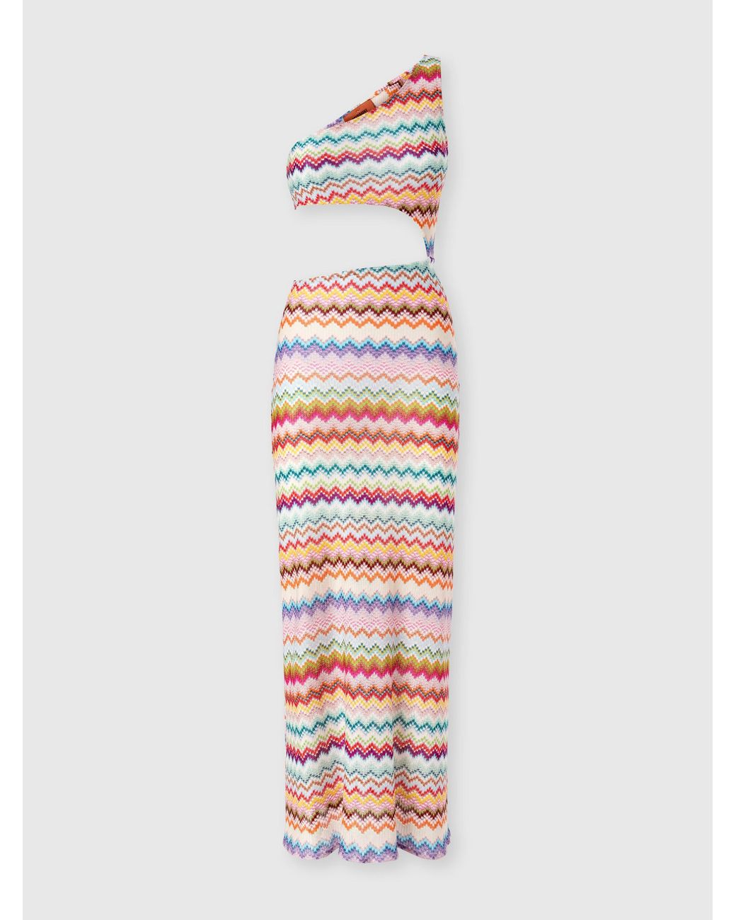 Missoni White One-Shoulder Cover-Up