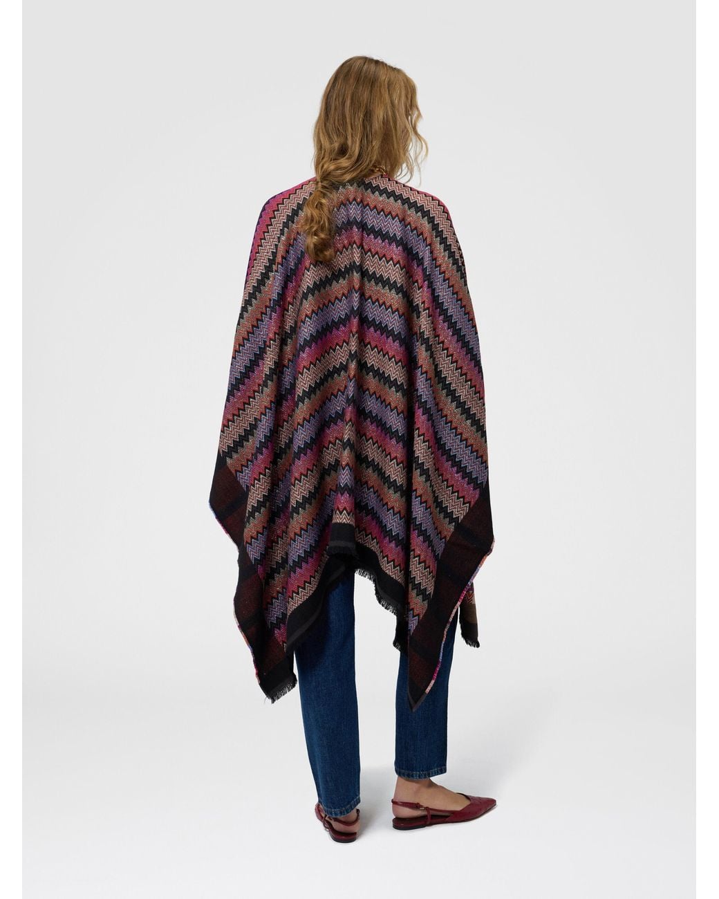 Missoni Multicolor Wool Cape