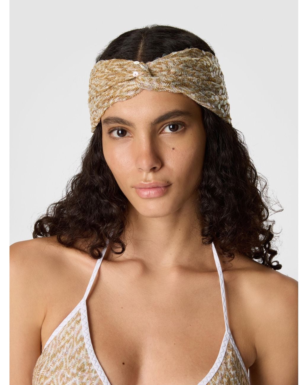 Missoni White Headband