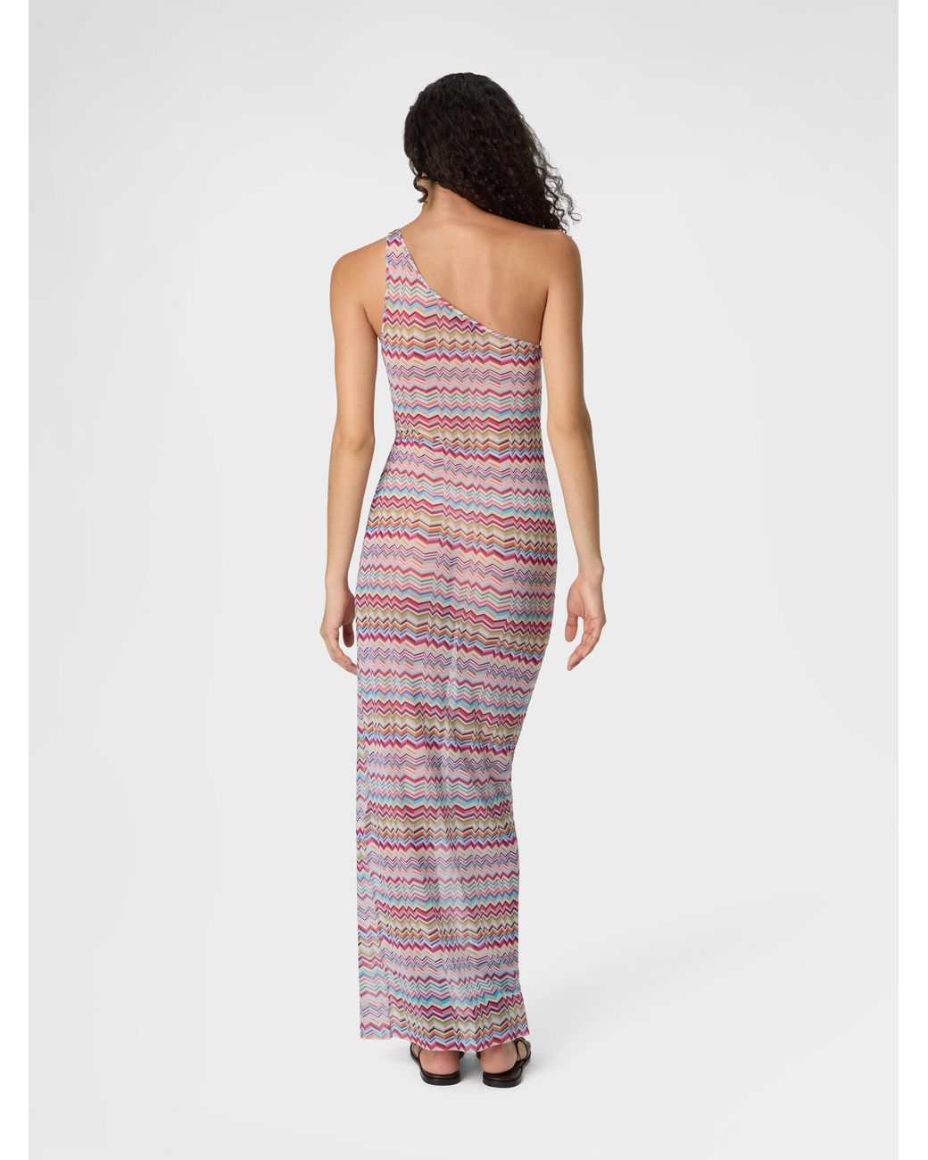 Missoni White One-Shoulder Cover-Up