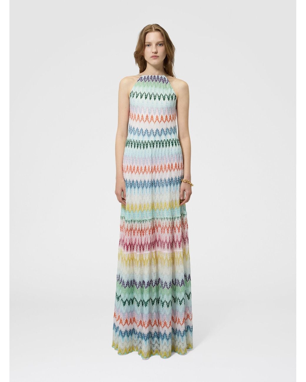 Missoni White Long Dress