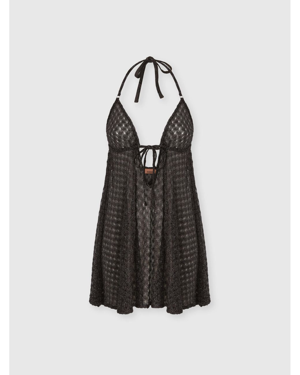 Missoni Black Babydoll Mini Dress