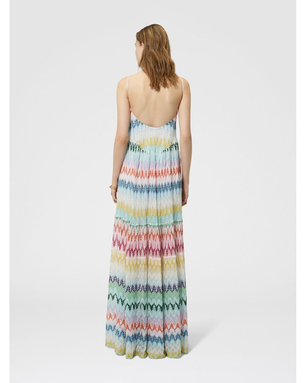 Missoni White Long Dress