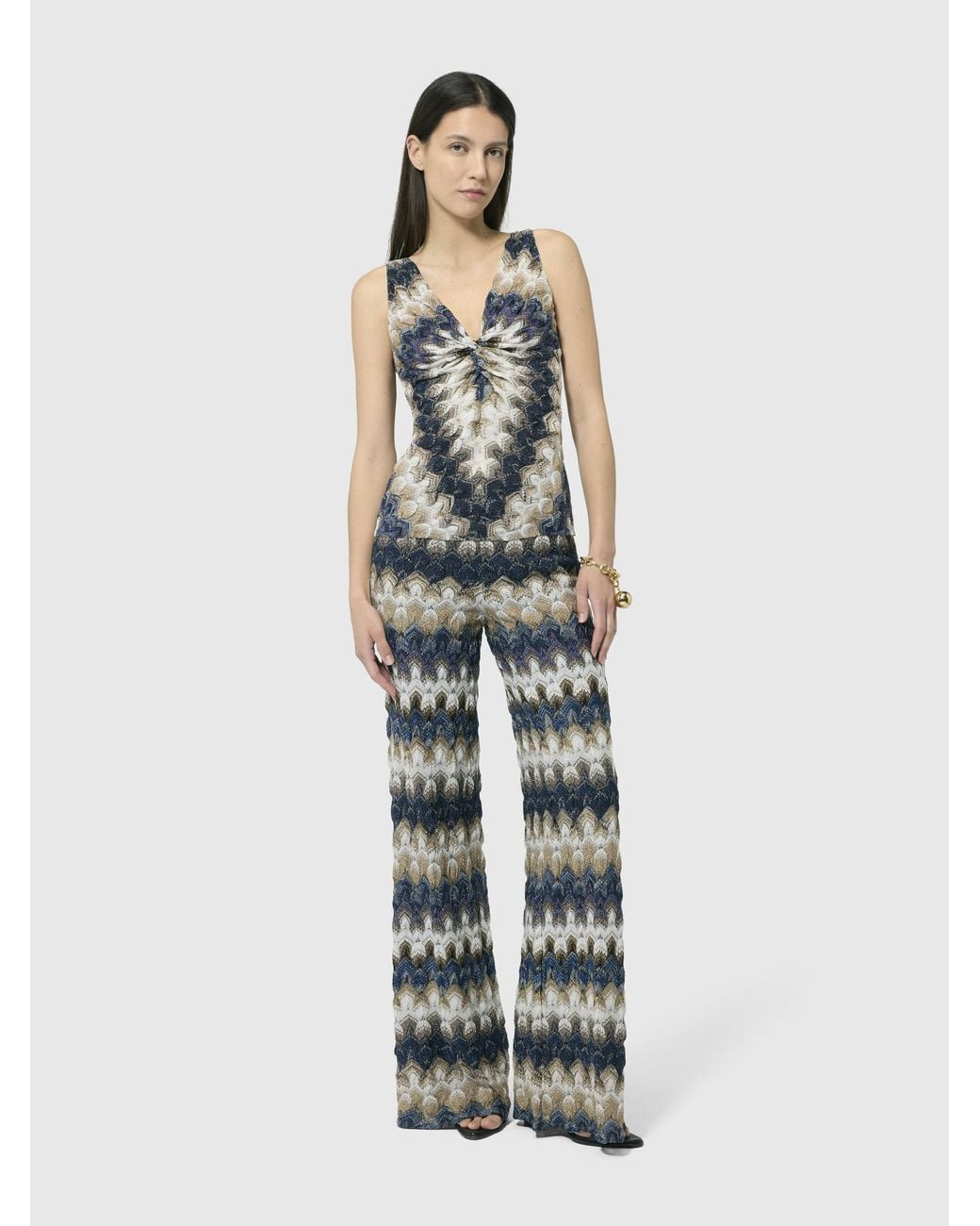 Missoni Multicolor Palazzo Trousers