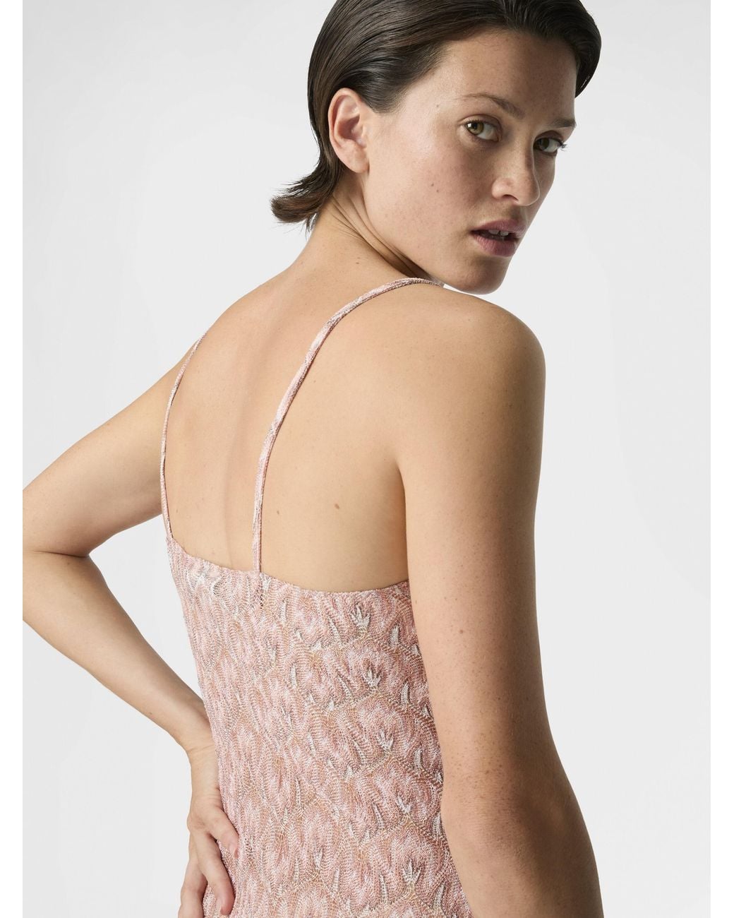 Missoni Pink Mini Cover-Up Dress