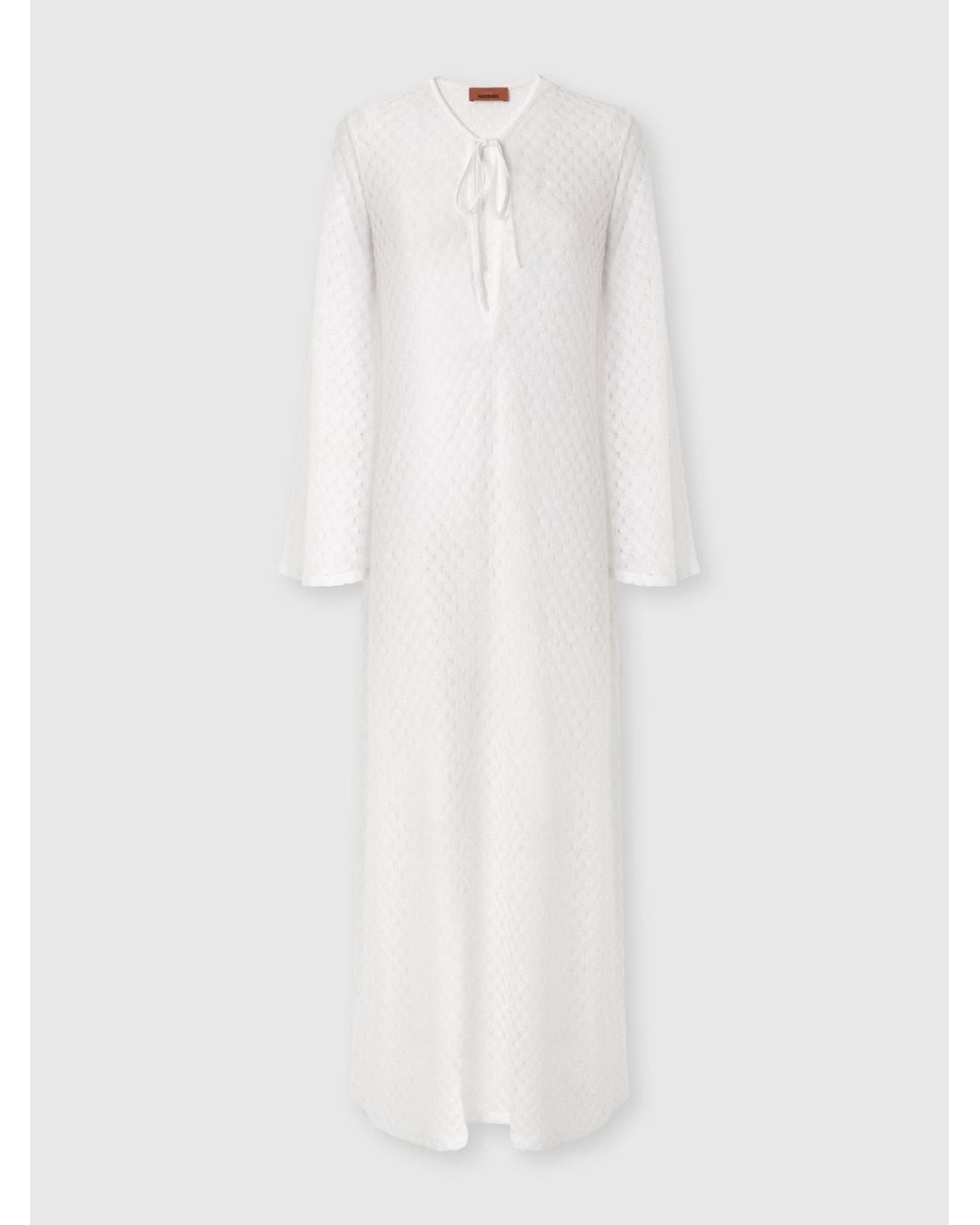 Missoni White Long Cover-Up Dress