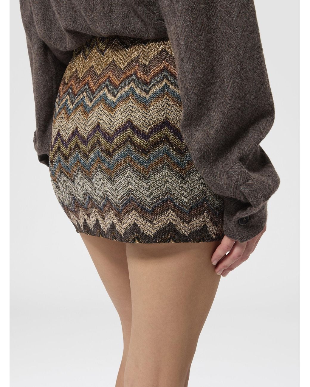 Missoni Natural Mini Skirt