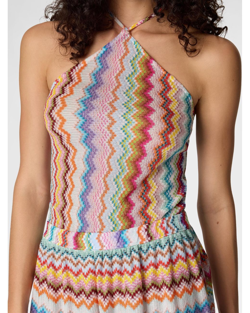 Missoni White Short Jumpsuit