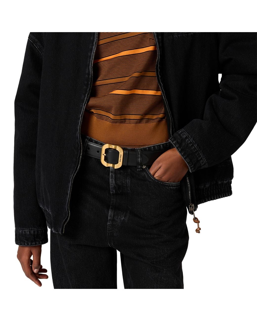 Miu Miu Black Denim Jeans