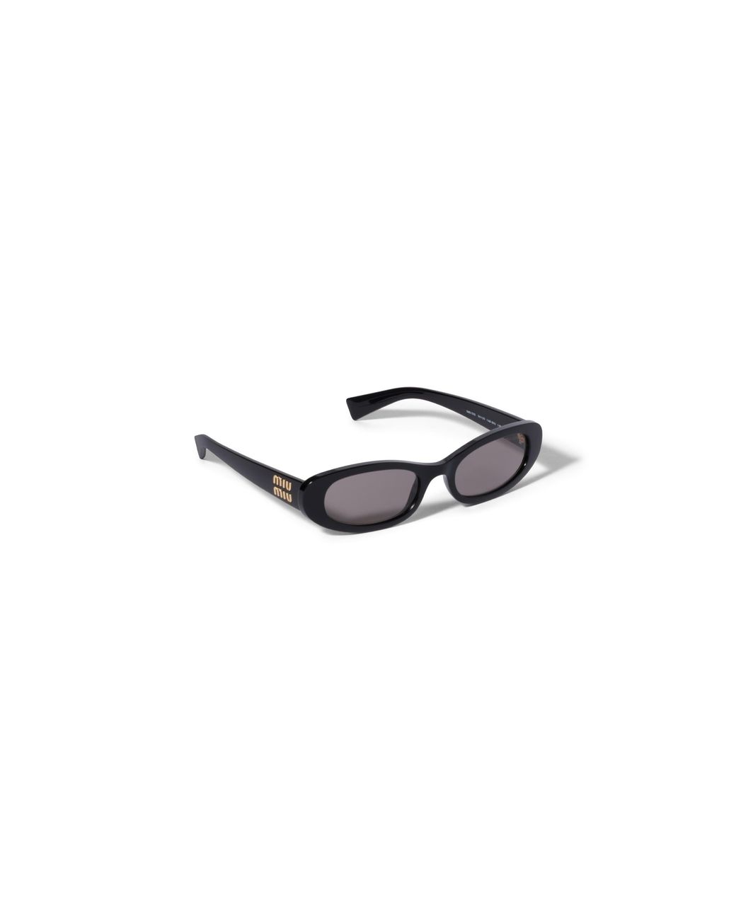 Miu Miu Black Eyewear Collection Sunglasses