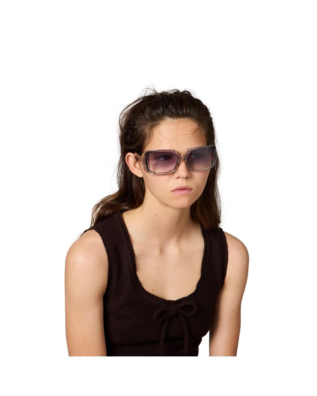 Miu Miu Blue Runway Sunglasses