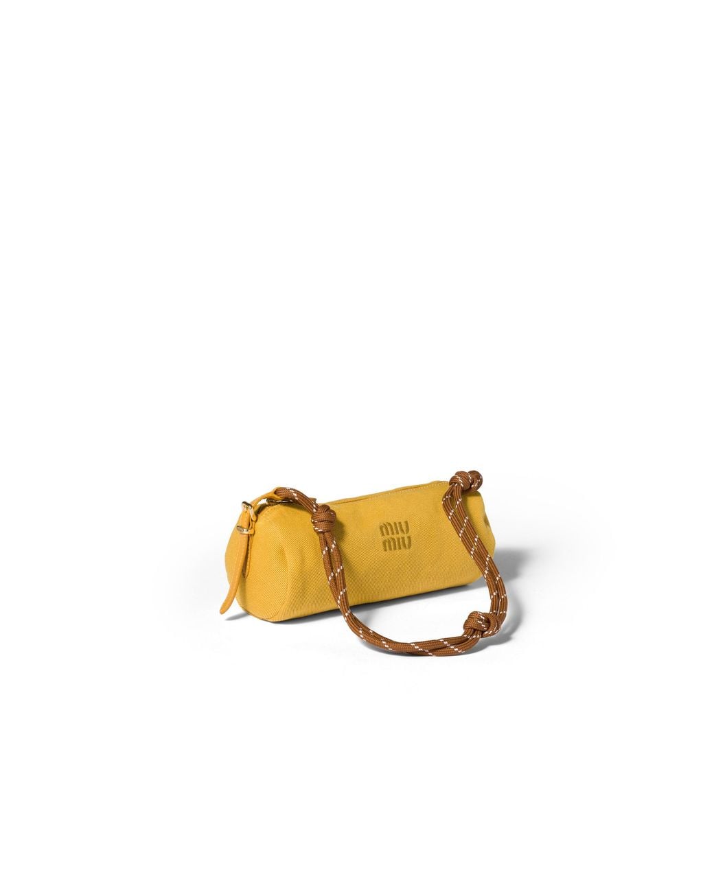Miu Miu Metallic Gabardine Pouch