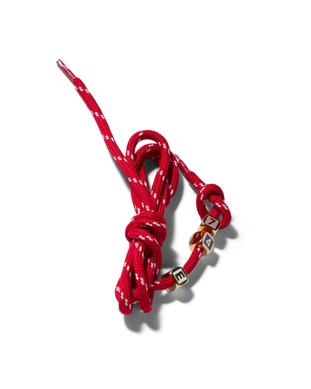 Miu Miu Metallic Enameled Metal Dice Charm