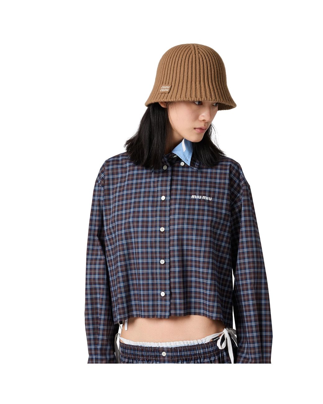 Cappello di Miu Miu in Brown