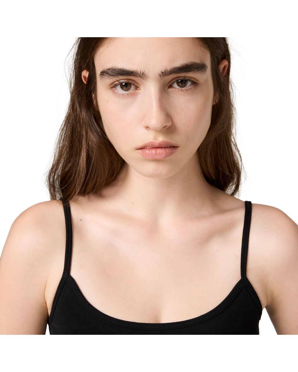 Miu Miu Black Seamless Top