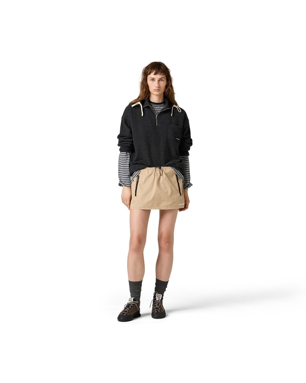Miu Miu Black Cashmere Sweater