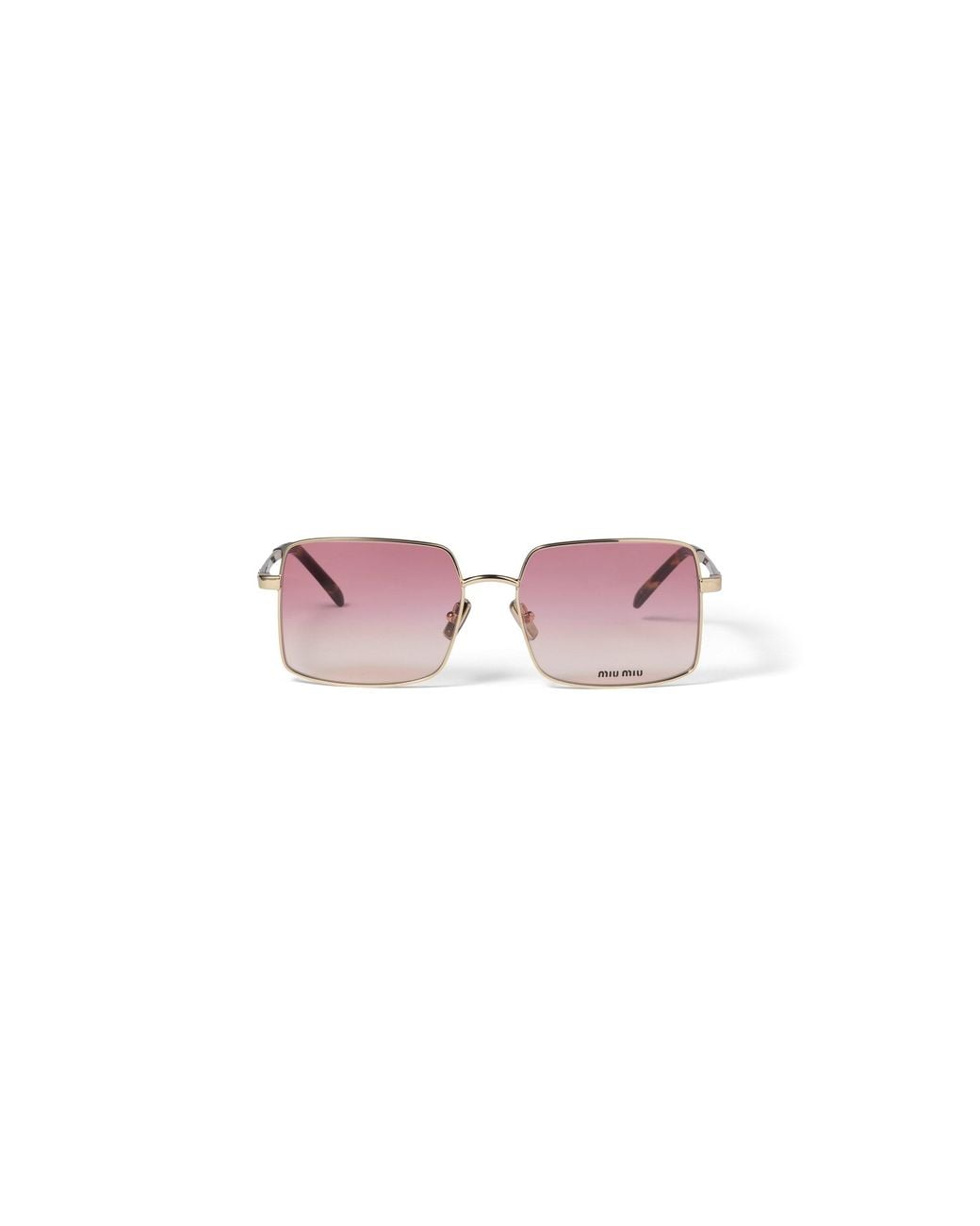 Miu Miu Pink Runway Sunglasses