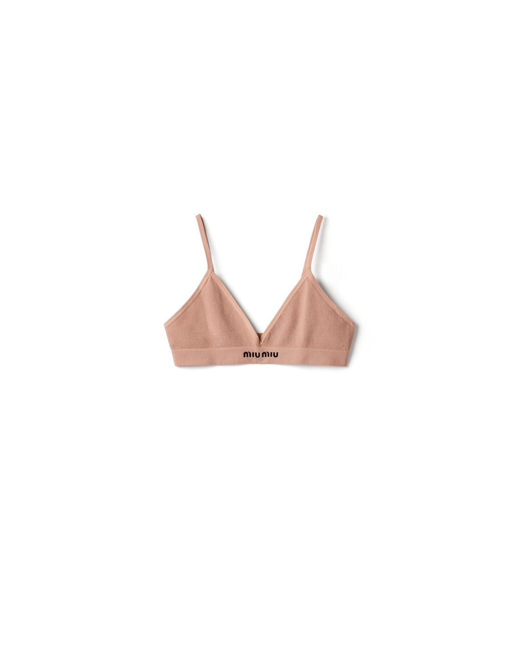 Miu Miu Pink Seamless Bra