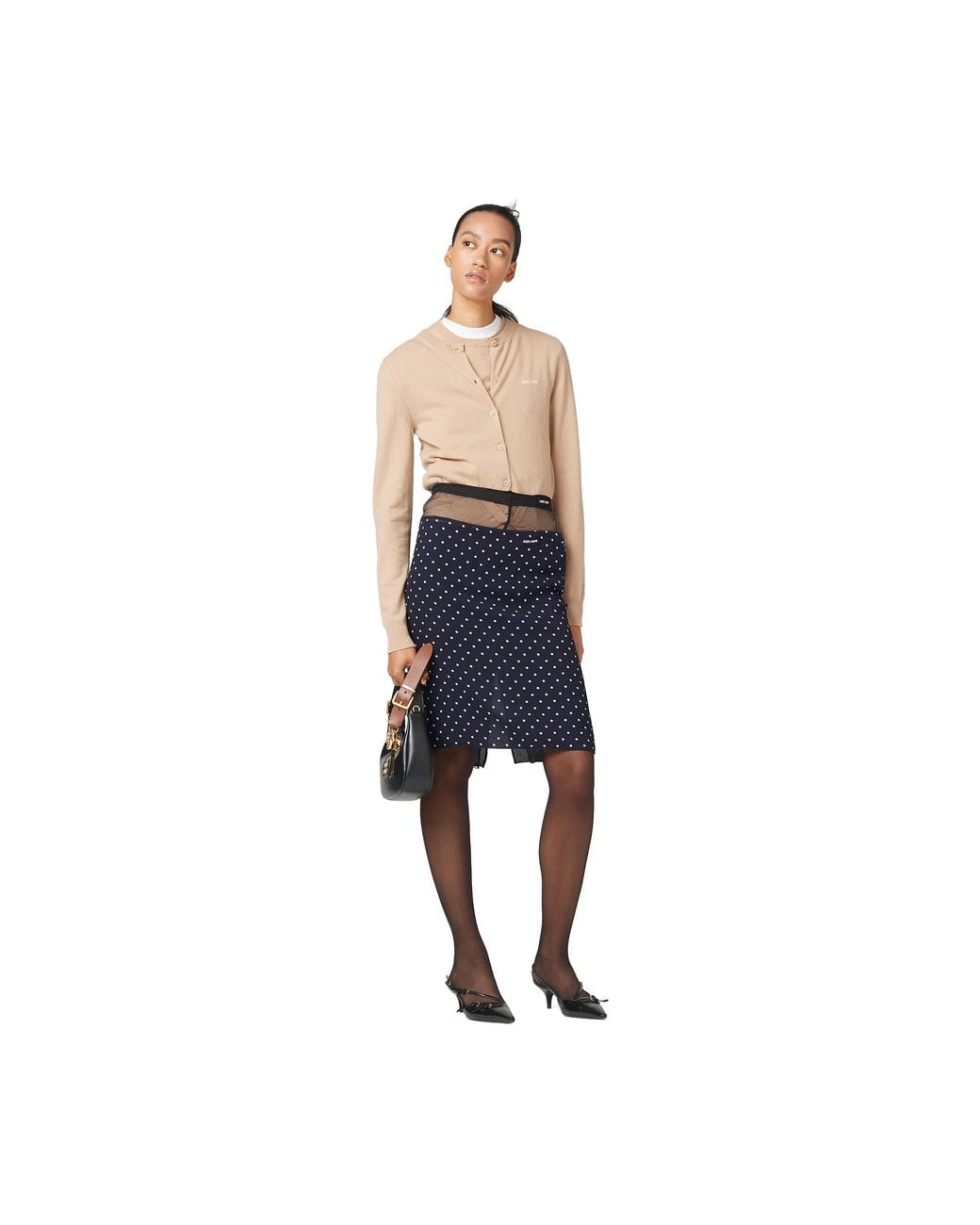 Miu Miu Natural Cashmere Sweater