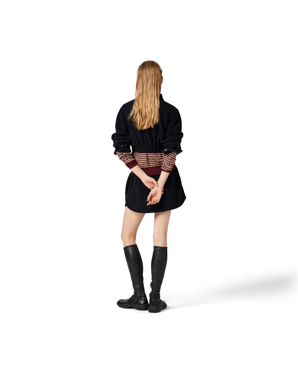 Miu Miu Black Fleece Shirt