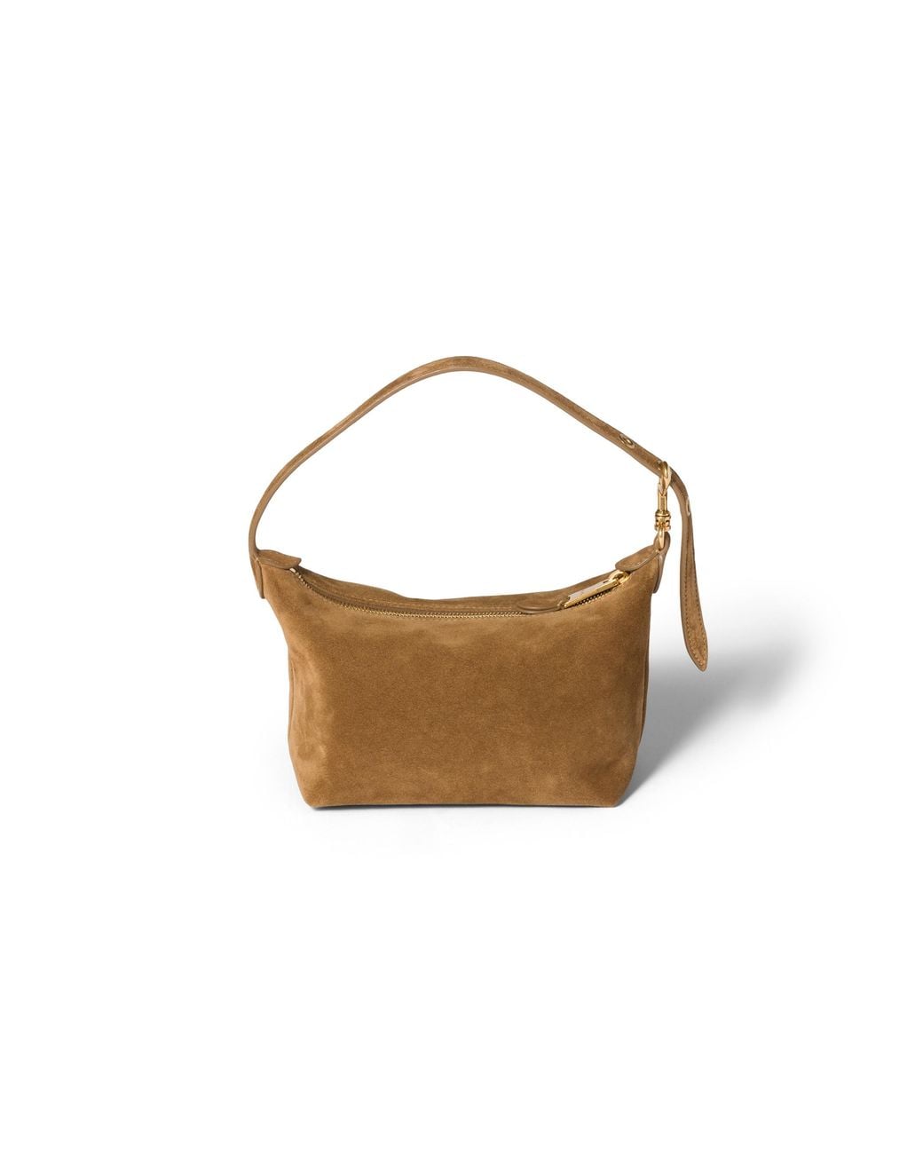 Miu Miu Brown Spirit Suede Pouch