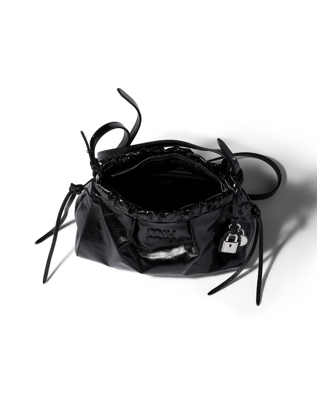 Miu Miu Black Leather Mini Bag