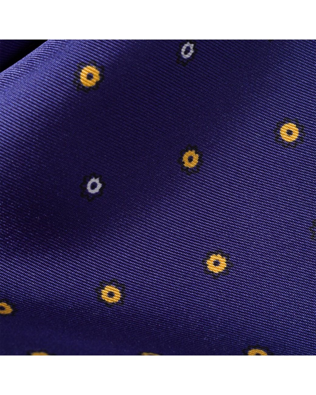 Miu Miu Purple Printed Twill Scarf